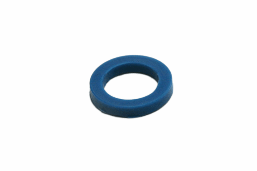 Oarlock height washers, full ring blue