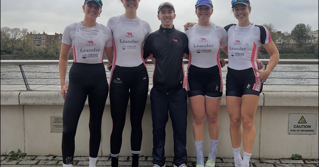 Leander Triumph at Fours Head of River in King SE 4+