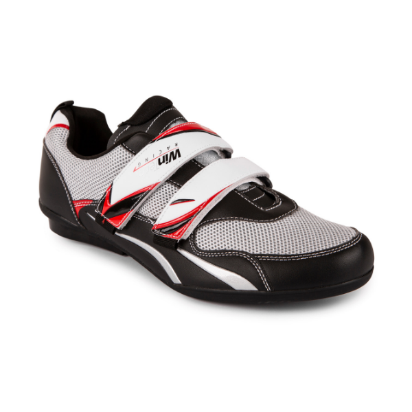 WinTech Premium Rowing Shoes (Black & White)